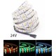 5m 12W/m RGB+CW LED strip - 24V DC, IP65, 60 LED pr. meter