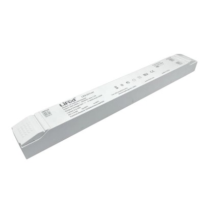 Lifud 150W Dæmpbar strømforsyning - 24V DC, 6.25A, Triac dæmpbar, flicker free, IP20