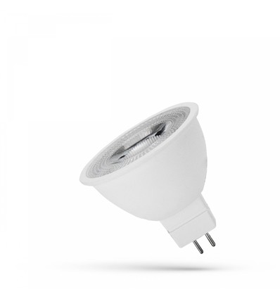 GU5.3 6W LED pære, 12V - MR16, 4000K, 55 grader, 450lm