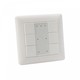 DALI kontrolpanel til skinnespot - hvid, uden lyskilde, 1F2W