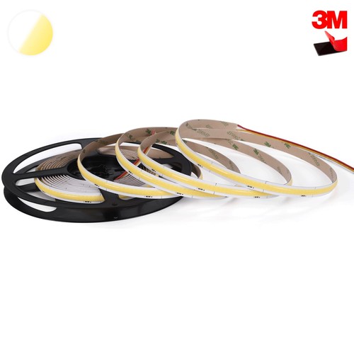 LightMore COB CCT LED Strip 24V, IP65, 15W/m, 2200K-6500K, Ra90 - 5 Meter