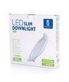 Outlet: Aigostar E5 Slim LED Downlight Spot 18W, Ø220 i 3000K, 230V i Hvid