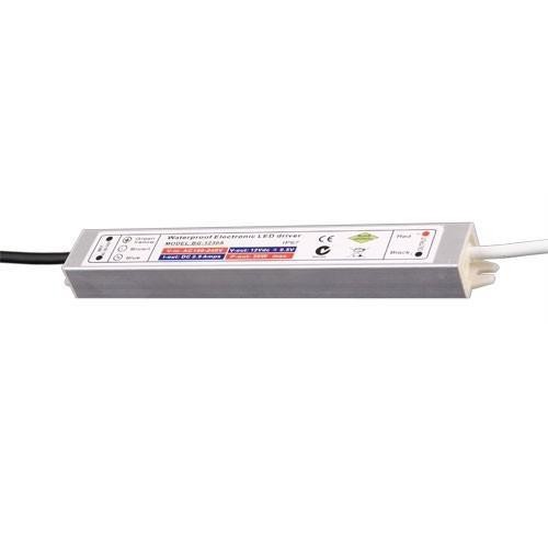 Aflang Kvalitets LED Driver 24V-DC, IP67 - 0-36W