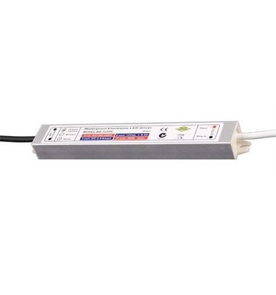 Aflang Kvalitets LED Driver 24V-DC, IP67 - 0-36W