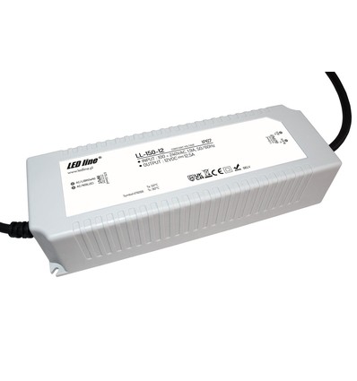 LED-line LED Driver Til 12V, MAX 150 Watt, IP67, 230V