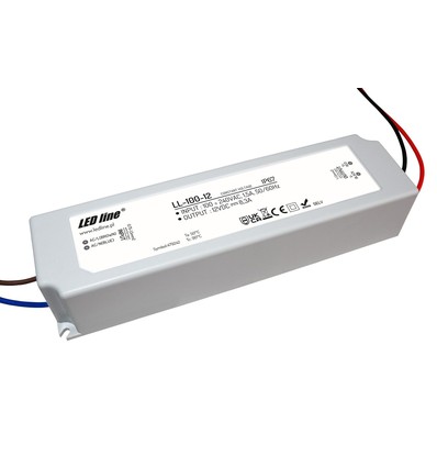 Outlet: LED-line LED Driver Til 12V, MAX 100 Watt, IP67, 230V