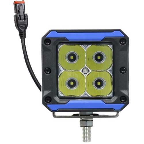 Outlet: LEDlife 12W LED arbejdslampe - Bil, lastbil, traktor, trailer, 8° fokuseret lys, IP67 vandtæt, 10-30V