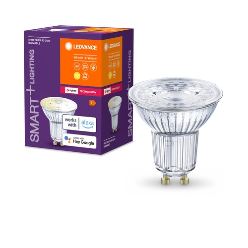 LEDVANCE SMART Zigbee GU10 LED Pære 4,7W i 2700K