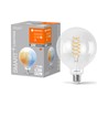 LEDVANCE SMART+ WiFi E27 Klar LED Globepære 125, 8W i CCT