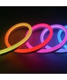 250cm RGBIC Neon Flex komplet sæt - USB, Bluetooth app, fjernbetjening, inkl. montage, 7x15 neonflex