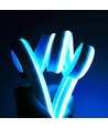 2,5m RGBIC Neon Flex komplet sæt - USB, Bluetooth app, fjernbetjening, inkl. montage, 7x15 neonflex
