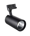 Outlet: LEDlife sort skinnespot 24W - Flicker free, 125lm/w, 3-faset