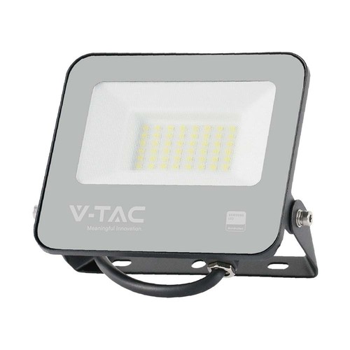 V-Tac 30W LED projektør, 135lm/W - Samsung LED chip, arbejdslampe, 1m ledning, udendørs