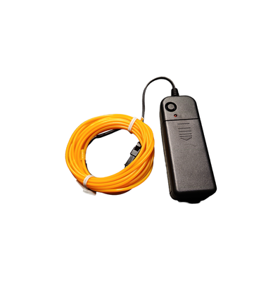 Outlet: LED NEON Lednings Strip På 3 Meter i Gul (Lys + Effekt)