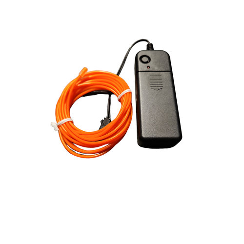 Outlet: LED NEON Lednings Strip På 3 Meter i Orange (Lys + Effekt)