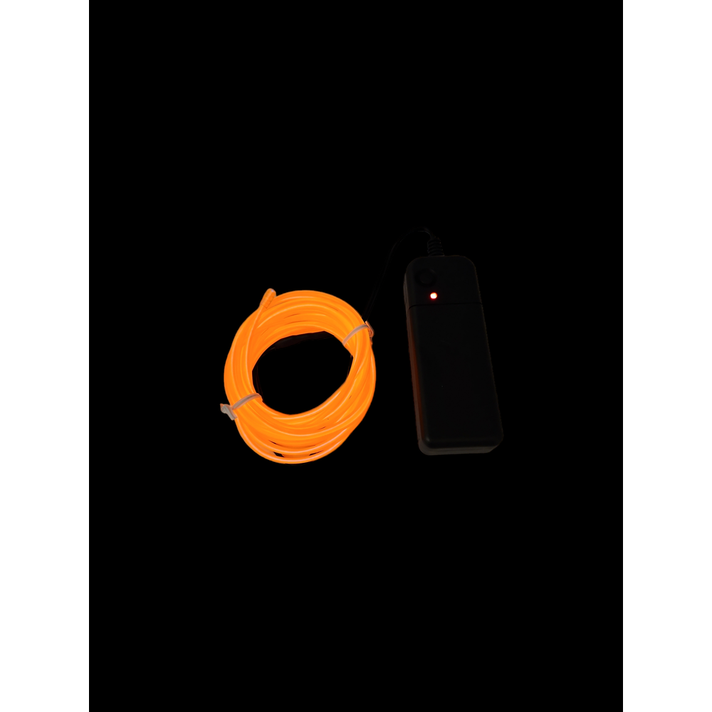 Outlet: LED NEON Lednings Strip På 3 Meter i Orange (Lys + Effekt)