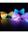 Butterfly Med Farvede LED Lys og Blinkende Effekt