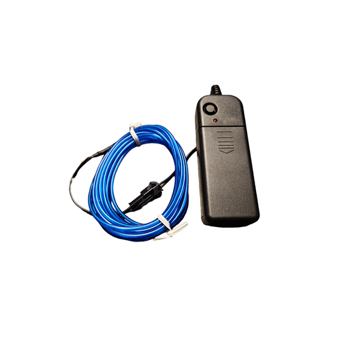 Outlet: LED NEON Lednings Strip På 3 Meter i Blå (Lys + Effekt)