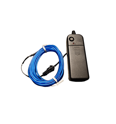 Outlet: LED NEON Lednings Strip På 3 Meter i Blå (Lys + Effekt)