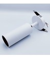 12W Ø8cm indbygning spot hvid RA90 - Hul: Ø7,5 cm, Mål: Ø8 cm, Osram LED