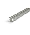 Aluminiums Profil D Til LED Strip Til Indbyg i Væg eller Loft - 2 Meter