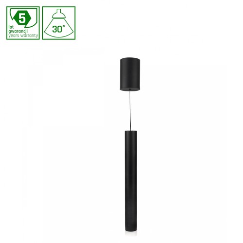 11W HANGIT MULTIWAY S loftlampe - 1070lm, 2700K, 30°, sort, højdejusterbar, IP20