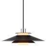 Rivoli Pendel Lampe Ø40 E27 i Sort/Krom - Halo Design