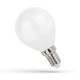 1W LED kronepære - G45, kultråd, matteret glas, E14