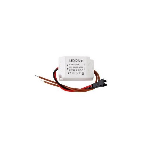 3W dæmpbar driver - 230V input, 6-10V, 300mA