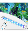 60 cm RGBW Wifi akvarie armatur - 16W LED, IP67