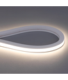 5m 8,5W/m AnyCut Neon Flex 10x10 Neutral hvid LED strip - 12V DC, Ingen klippeafstand