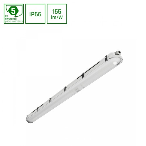 LIMEA Gigant Pro 20-40W - Vandtæt, 120cm, Kold Hvid, 230V, 120°, IP66, IK10