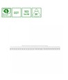 System Shift CCT- Grid L Skinne Lys 22W - 440x23x42mm, 40°, Hvid, CCT Switch