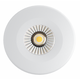 7W Lavprofil indbygningsspot - Hul: Ø6,8 cm, Mål: Ø9 cm, RA97, dæmpbar, 230V