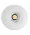 7W Lavprofil indbygningsspot - Hul: Ø6,8 cm, Mål: Ø9 cm, RA97, dæmpbar, 230V