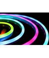 250cm RGBIC Neon Flex komplet sæt - USB, Bluetooth app, fjernbetjening, inkl. montage, 7x15 neonflex