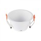 MR16/GU10 Downlight blænder ikke - Ekskl. lyskilde, hvid, Hul: Ø8,3 cm, Mål: Ø9,3 cm