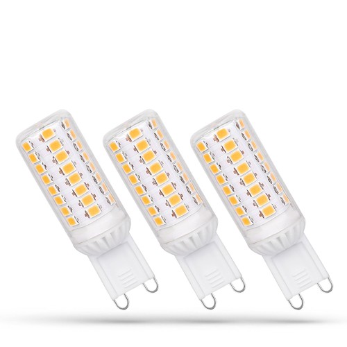 LED G9 4,9W - Neutral hvid, dæmpbar, Premium, Spectrum, 3-pak