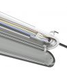 150cm Gigant Pro LED armatur 85W - Gennemfortrådet, 12750lm, 150lm/W, IP66 vandtæt, IK10