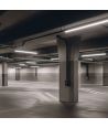 150cm Gigant Pro LED armatur 85W - Gennemfortrådet, 12750lm, 150lm/W, IP66 vandtæt, IK10