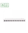 SHIFT Basic - Gitter S Lineær Armatur 12W - 220mm, 2700K, Hvid
