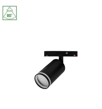 System Shift Basic Spot - Lampe Retning 55x100x160mm, 7W, 2700K, Sort