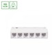 System Shift Basic - Gitter XS Lineær Armatur, 110mm, 6W, 4000K, Hvid