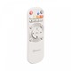 Fjernbetjening - 1-gruppe RGB CCT 2XLR3, dæmp, hvid, Konekto Mesh