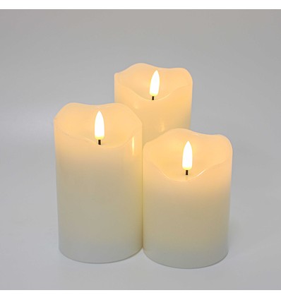 LED Candle 4 sæt