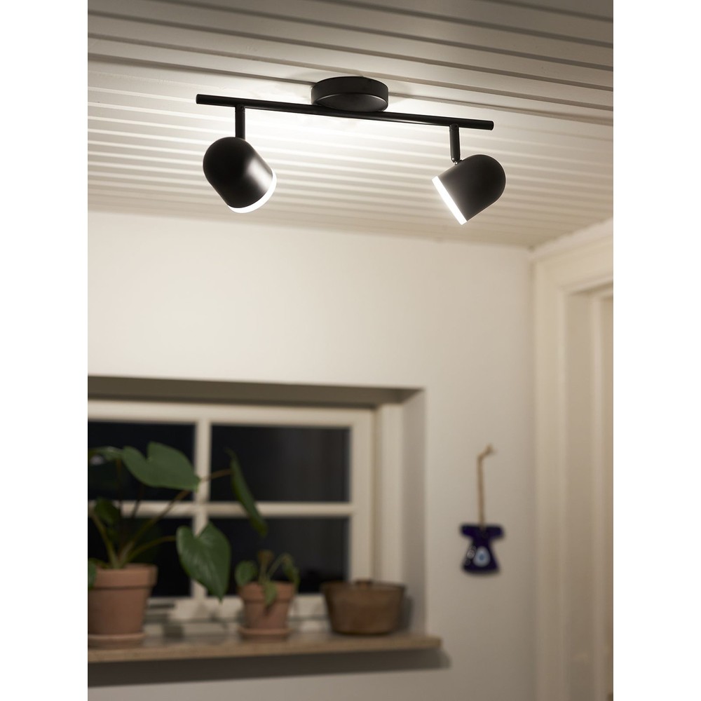 Hall LED Loftlampe På 8,4W i Sort - Nielsen Light billede