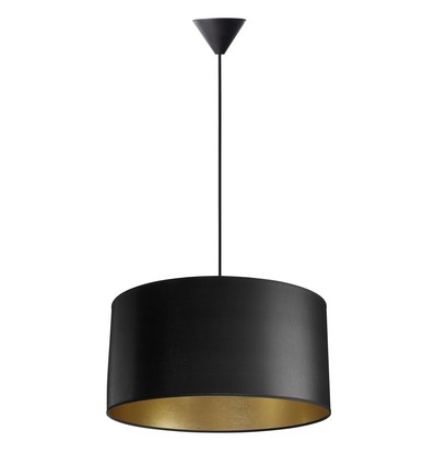 Isabella Castillo Ø50 Pendel Lampe E27 i Sort/Guld - Nielsen Light