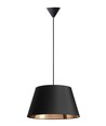 Isabella Campo Ø45 Pendel Lampe E27 i Sort/Kobber - Nielsen Light