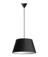 Isabella Campo Ø45 Pendel Lampe E27 i Sort/Kobber - Nielsen Light