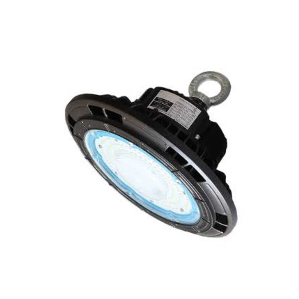 100W LED high bay - 150lm/w, IP65, Philips driver, 0-10V dæmpbar, 5 års garanti - Dæmpbar : 0-10V dæmpbar, Kulør : Neutral, Spredning : 120°